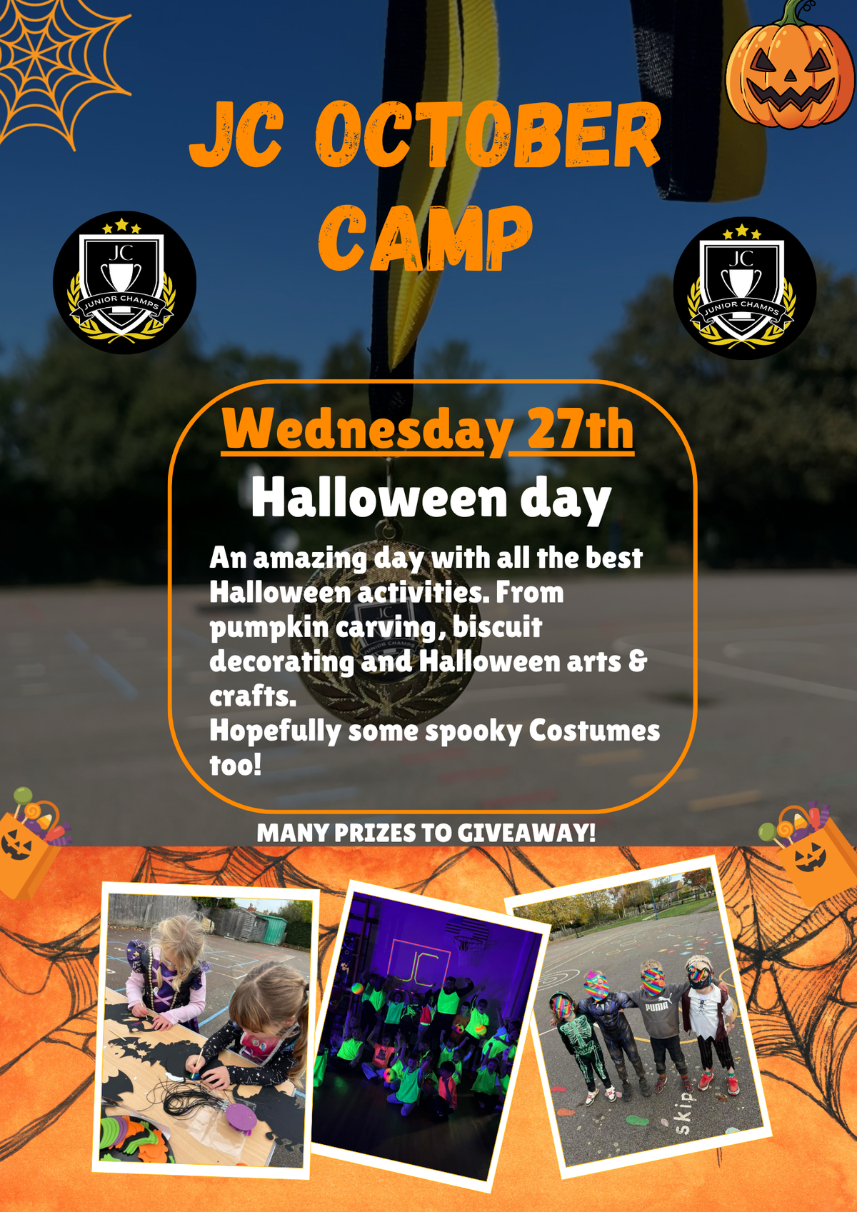 WEDNESDAY 28TH HALLOWEEN DAY