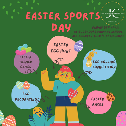 THE RETURN OF EASTER SPORTS DAY - APRIL 5TH